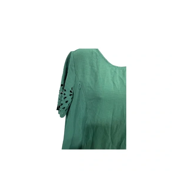 Dress green high low maternity nursery fashion maxi xs - Picture 7 of 13